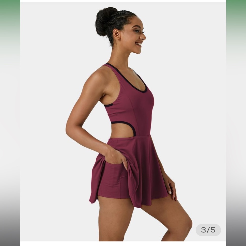 Casual / Athletic Dress with Shorts / HALARA